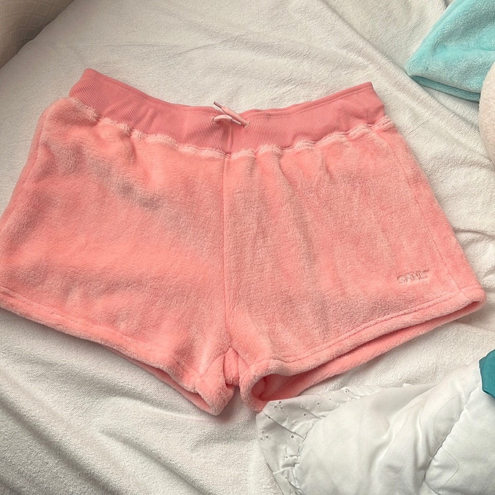 Suede Shorts